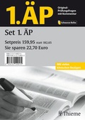 Cover: 1.&Auml;P - Set aller 7 Fachb&auml;nde (Pr&uuml;fungsfragen mit Kommentar zur 1. &Auml;rztlichen Pr&uuml;fung) - Thieme