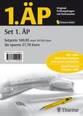 Cover: 1. &Auml;P - Set aller 7 Fachb&auml;nde (Pr&uuml;fungsfragen mit Kommentar zur 1. &Auml;rztlichen Pr&uuml;fung. Mit vielen klinischen Bez&uuml;gen. Stand: Examen Fr&uuml;hjahr 2009) - Thieme