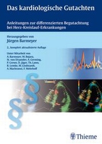 Abbildung von: Das kardiologische Gutachten - Thieme