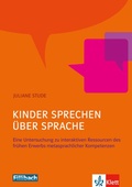 Cover: Kinder sprechen &uuml;ber Sprache - Fillibach bei Klett Sprachen
