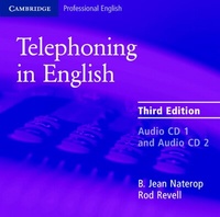 Abbildung von: Telephoning in English B1-B2, 3rd edition - Klett