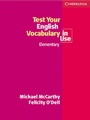 Cover: Test your English Vocabulary in Use - Elementary - Klett
