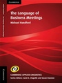Cover: The Language of Business Meetings - Klett