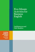 Cover: Five Minute Activities for Business English - Klett