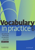 Cover: Vocabulary in Practice 6 - Klett