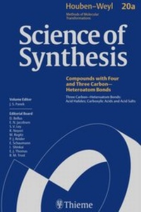 Enlarge image Cover: Science of Synthesis: Houben-Weyl Methods of Molecular Transformations Vol. 20a - Thieme