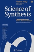 Cover: Science of Synthesis: Houben-Weyl Methods of Molecular Transformations Vol. 28 - Thieme
