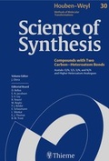 Cover: Science of Synthesis: Houben-Weyl Methods of Molecular Transformations Vol. 30 - Thieme