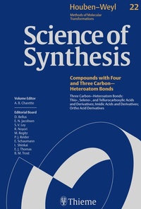 Abbildung von: Science of Synthesis: Houben-Weyl Methods of Molecular Transformations Vol. 22 - Thieme