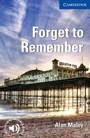 Cover: Forget to Remember - Klett