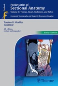 Cover: Pocket Atlas of Sectional Anatomy, Volume II: Thorax, Heart, Abdomen, and Pelvis - Thieme