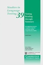 Cover: Testing Reading through Summary - Klett