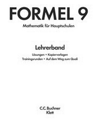 Enlarge image Cover: Formel 9R - Klett