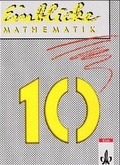 Cover: Einblicke Mathematik 10. Ausgabe RP A-Kurs und NW B-Kurs - Klett