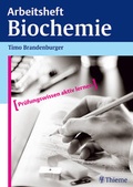 Cover: Arbeitsheft Biochemie - Thieme