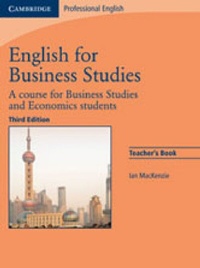Abbildung von: English for Business Studies C1, 3rd edition - Klett