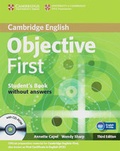 Cover: Objective First Certificate - Third Edition / Student's Book without answers with CD-ROM - Klett