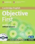 Cover: Objective First Certificate - Third Edition / Workbook without answers with Audio-CD - Klett