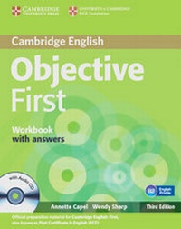 Enlarge image Cover: Objective First Certificate - Third Edition / Workbook with answers with Audio-CD - Klett