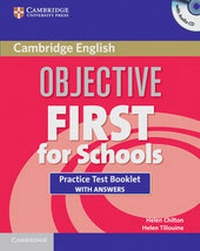 Enlarge image Cover: Objective First Certificate - Third Edition / For Schools Practice Test Booklet with answers and Audio-CD - Klett