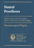 Cover: Neural Protheses - Thieme