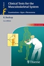Cover: Clinical Tests for the Musculoskeletal System - Thieme