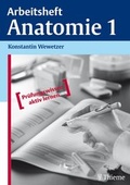 Cover: Arbeitsheft Anatomie 1 - Thieme