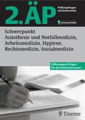 Abbildung von: 2. ÄP - Schwerpunkt Anästhesie und Notfallmedizin, Arbeitsmedizin, Hygiene, Rechtsmedizin, Sozialmedizin (Hammerexamen) - Thieme