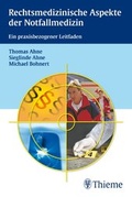 Cover: Rechtsmedizinische Aspekte der Notfallmedizin - Thieme