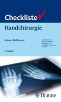 Cover: Checkliste Handchirurgie - Thieme