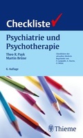 Cover: Checkliste Psychiatrie und Psychotherapie - Thieme