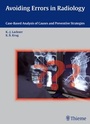 Cover: Avoiding Errors in Radiology - Thieme