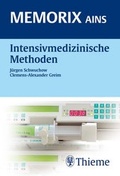 Cover: Intensivmedizinische Methoden - Thieme