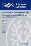 Cover: Science of Synthesis: Asymmetric Organocatalysis Vol. 2 - Thieme