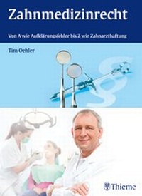 Abbildung von: Zahnmedizinrecht - Thieme