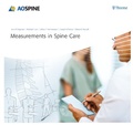 Cover: Measurements in Spine Care - Thieme
