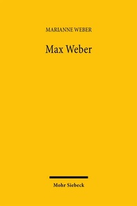 Enlarge image Cover: Max Weber - Mohr Siebeck