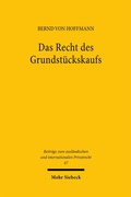 Cover: Das Recht des Grundst&uuml;ckskaufs - Mohr Siebeck