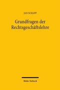 Bild: Grundfragen der Rechtsgesch&auml;ftslehre - Mohr Siebeck
