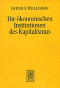 Cover: Die &ouml;konomischen Institutionen des Kapitalismus - Mohr Siebeck
