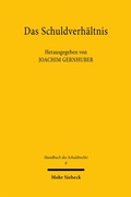 Bild: Das Schuldverh&auml;ltnis - Mohr Siebeck