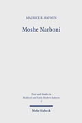 Cover: Moshe Narboni - Mohr Siebeck