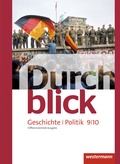 Cover: Durchblick Geschichte und Politik - differenzierende Ausgabe 2012 - Westermann Schulbuchverlag