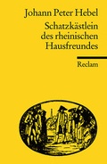 Cover: Schatzk&auml;stlein des rheinischen Hausfreundes - Reclam