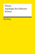 Cover: Apologie des Sokrates &middot; Kriton - Reclam