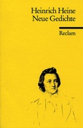 Cover: Neue Gedichte - Reclam