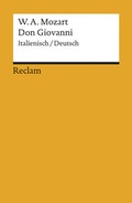 Cover: Don Giovanni. Italienisch/Deutsch - Reclam