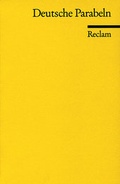 Cover: Deutsche Parabeln - Reclam