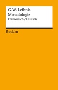 Cover: Monadologie. Franz&ouml;sisch/Deutsch - Reclam