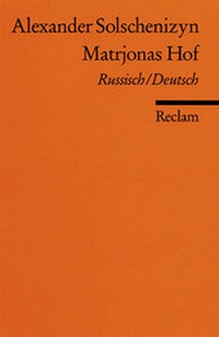 Abbildung von: Matrjonas Hof. Russisch/Deutsch - Reclam